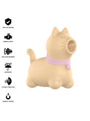 INTENSE ESTIMULADOR PUPPY LENGUA ROTADORA 360º PARA CLITORIS AMARILLO